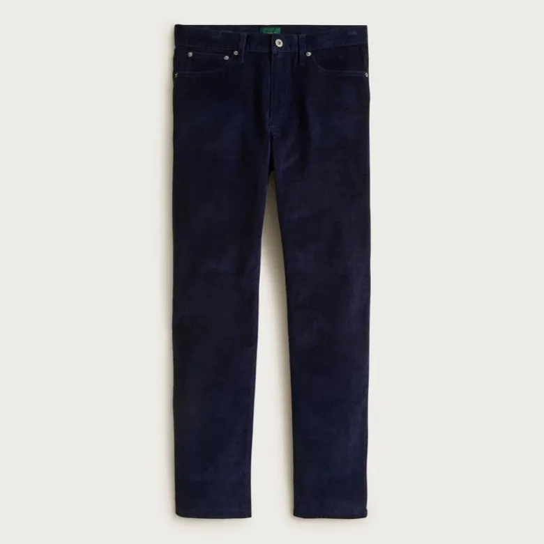 1040 Athletic Tapered-fit five-pocket stretch corduroy pant
