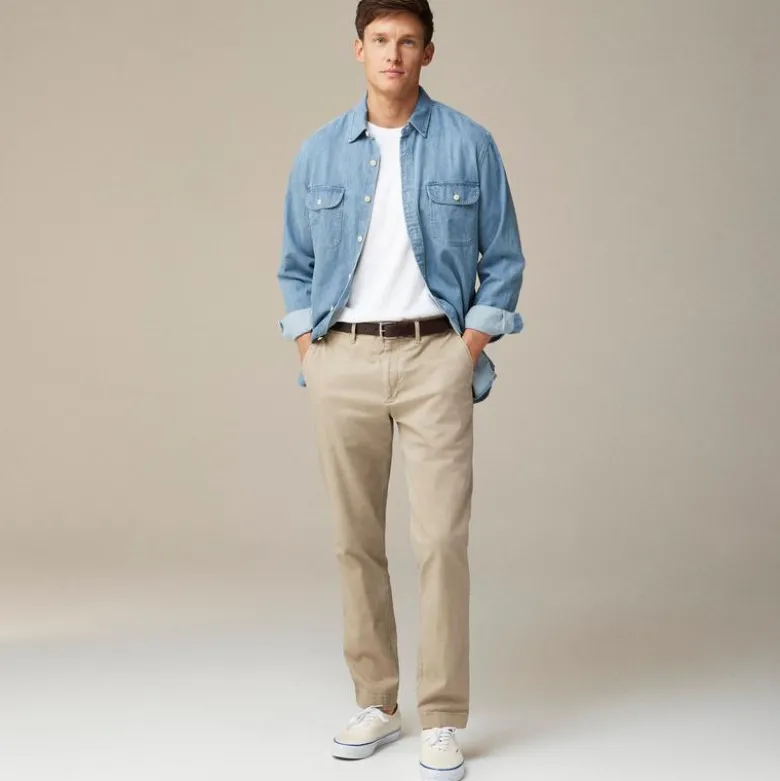 1040 Athletic Tapered-fit stretch chino pant