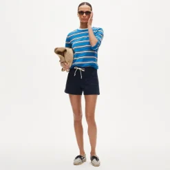 4" drawstring chino short