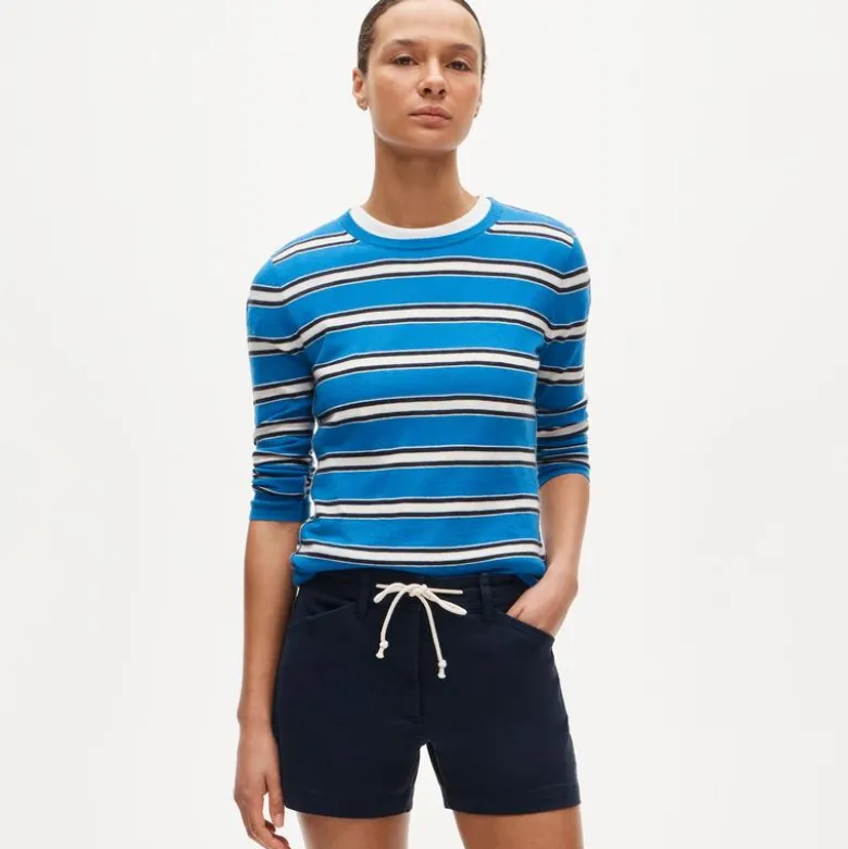 4" drawstring chino short