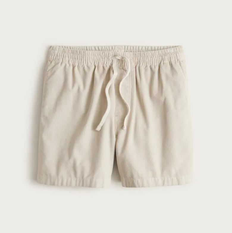 5" everyday drawstring short in corduroy