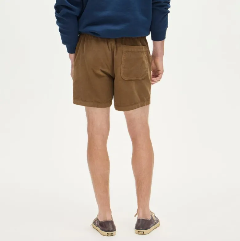 5" everyday drawstring short in corduroy