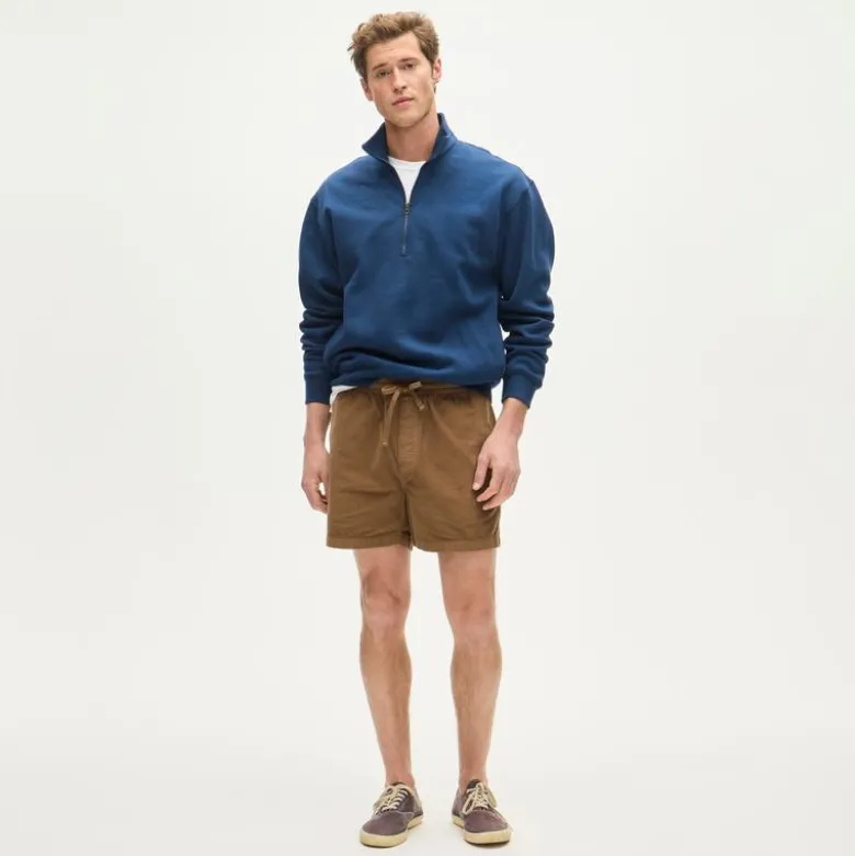5" everyday drawstring short in corduroy