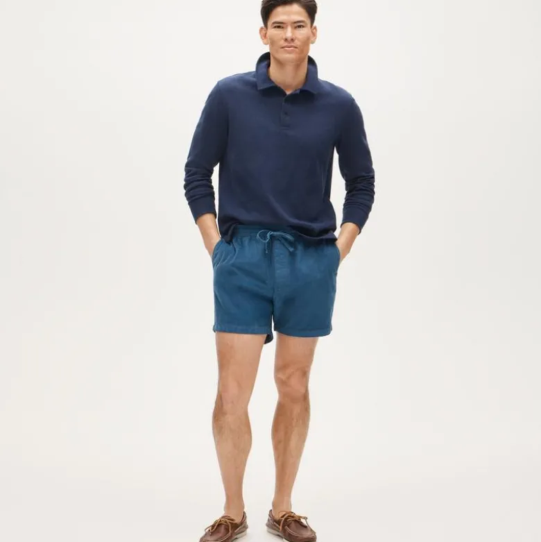 5" everyday drawstring short in corduroy