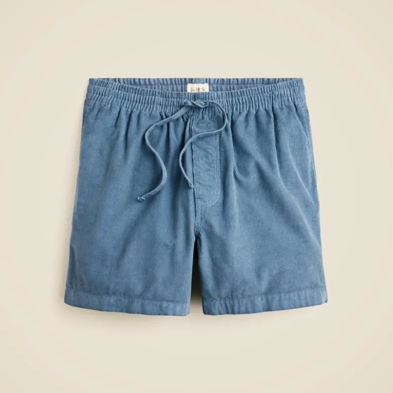 5" everyday drawstring short in corduroy