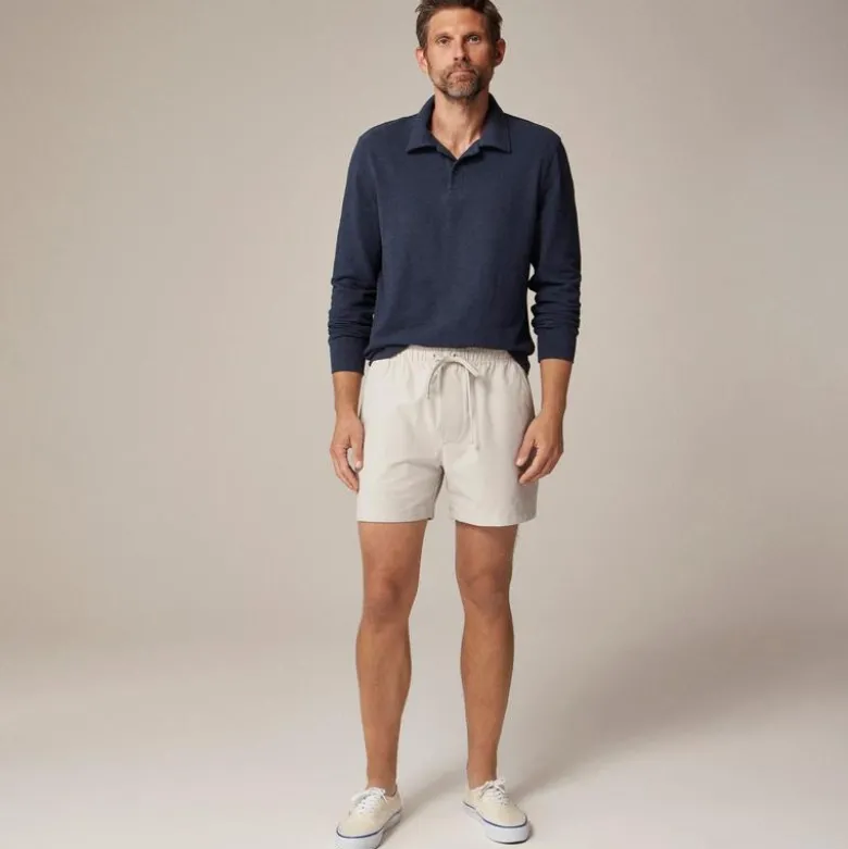 5" Everyday tech drawstring short