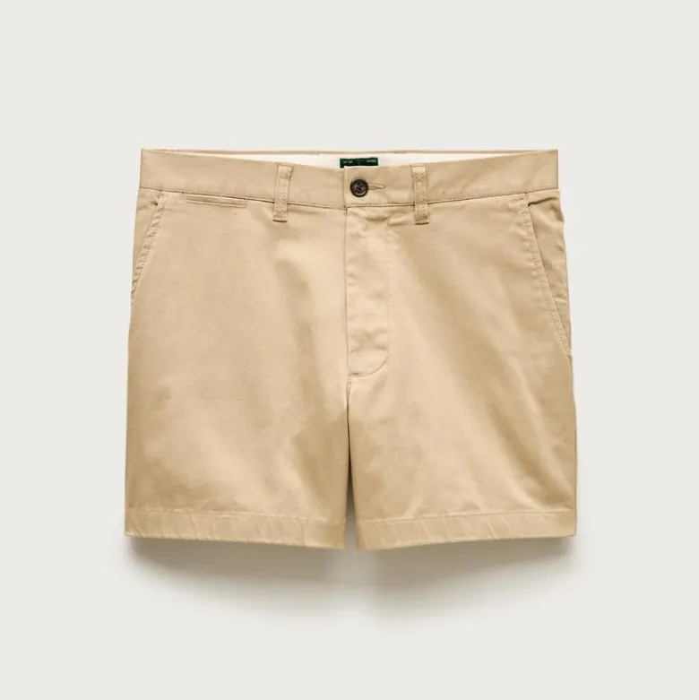 5" Harbor stretch chino short