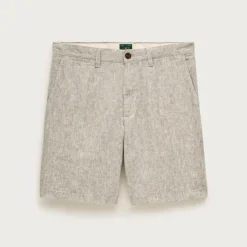 9" linen short
