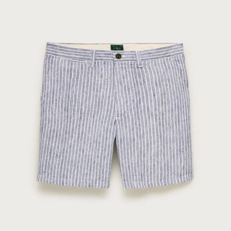 7" linen short
