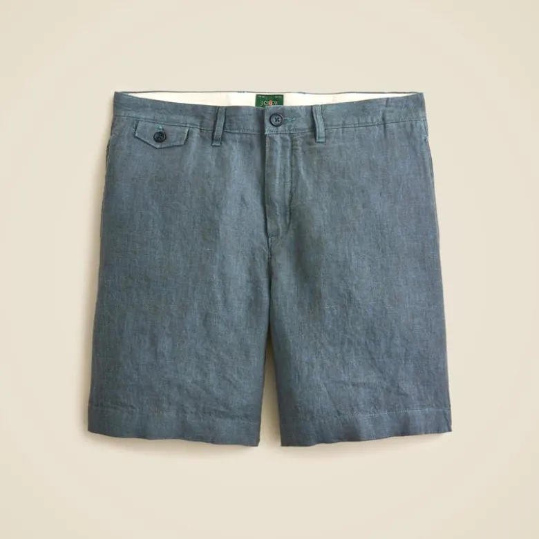 8.5" linen short