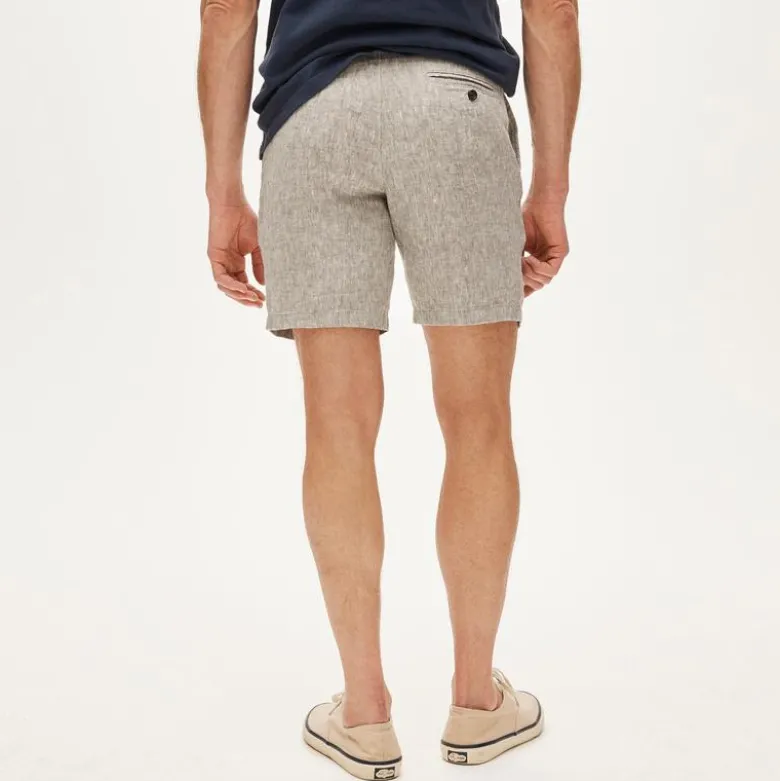 7" linen short