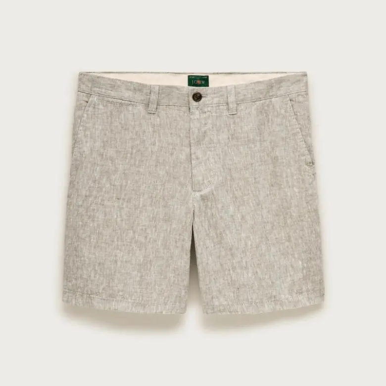 7" linen short