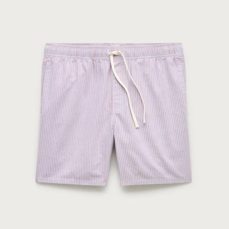 7'' lounge short in Broken-in oxford cloth
