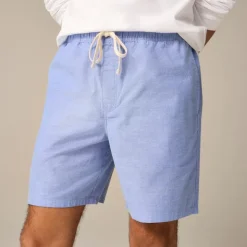 7'' lounge short in Broken-in oxford cloth