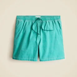 5" pigment-dyed swim trunk