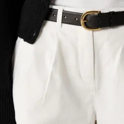 9" pleated heritage chino short