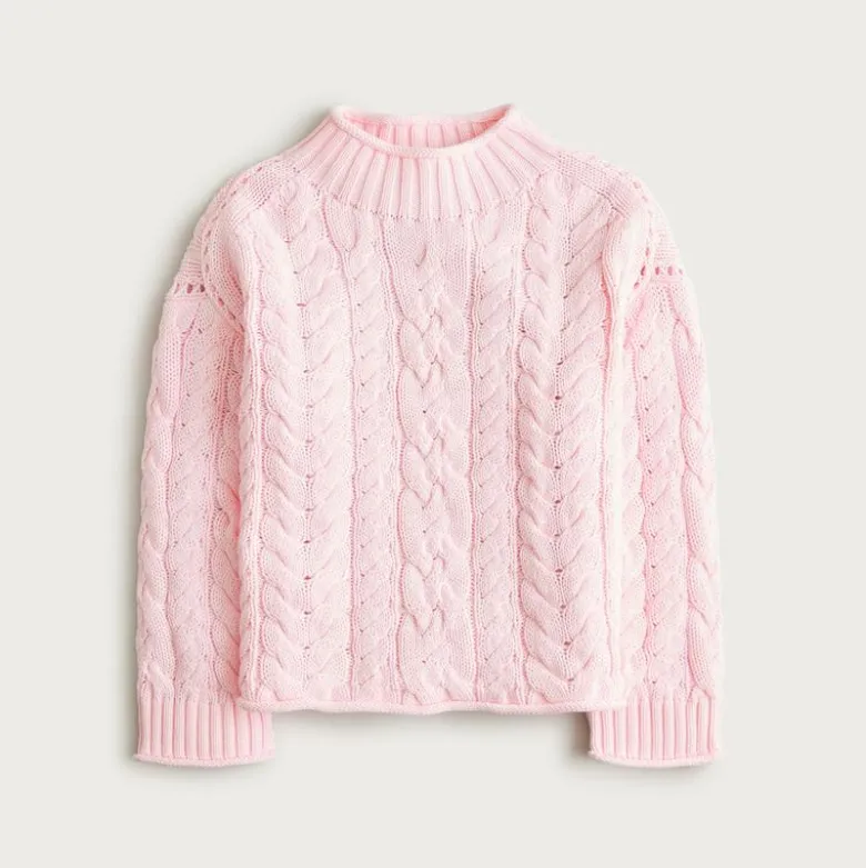2025 Rollneck™ cable-knit sweater