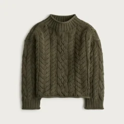 2025 Rollneck™ cable-knit sweater