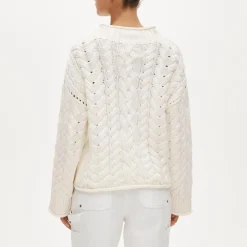 2025 Rollneck™ cable-knit sweater
