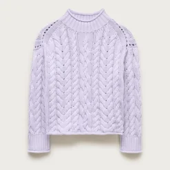2025 Rollneck™ cable-knit sweater