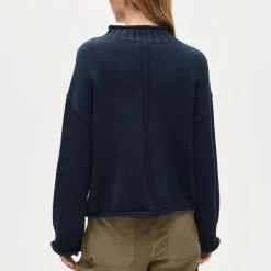 2025 Rollneck™ sweater in floral-print heritage cotton
