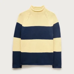 1988 Rollneck™ sweater in rugby stripe
