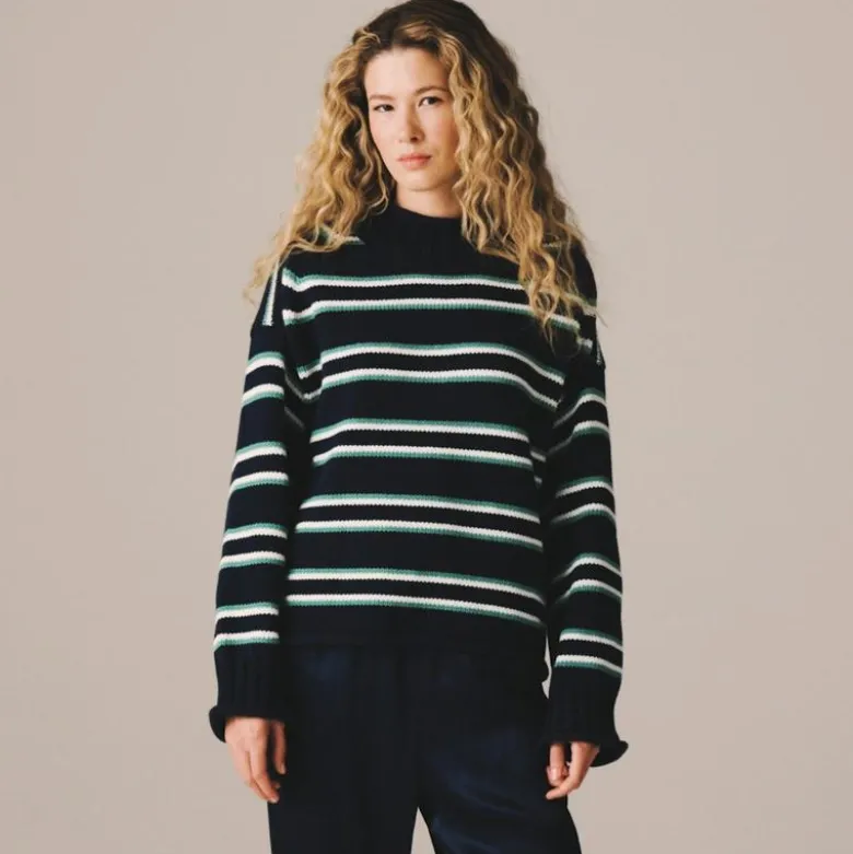 2025 Rollneck™ sweater in stripe