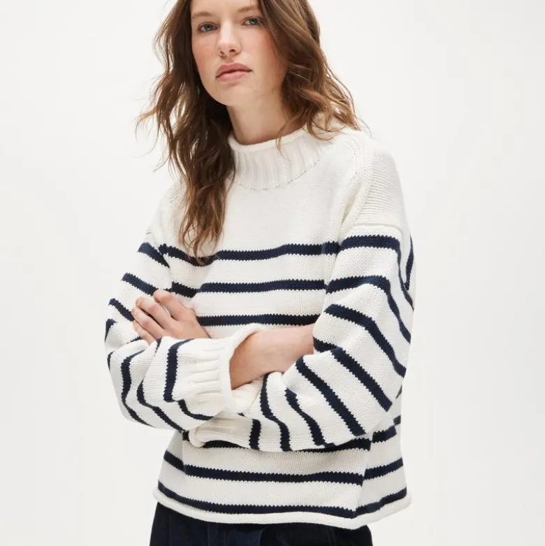 2025 Rollneck™ sweater in stripe