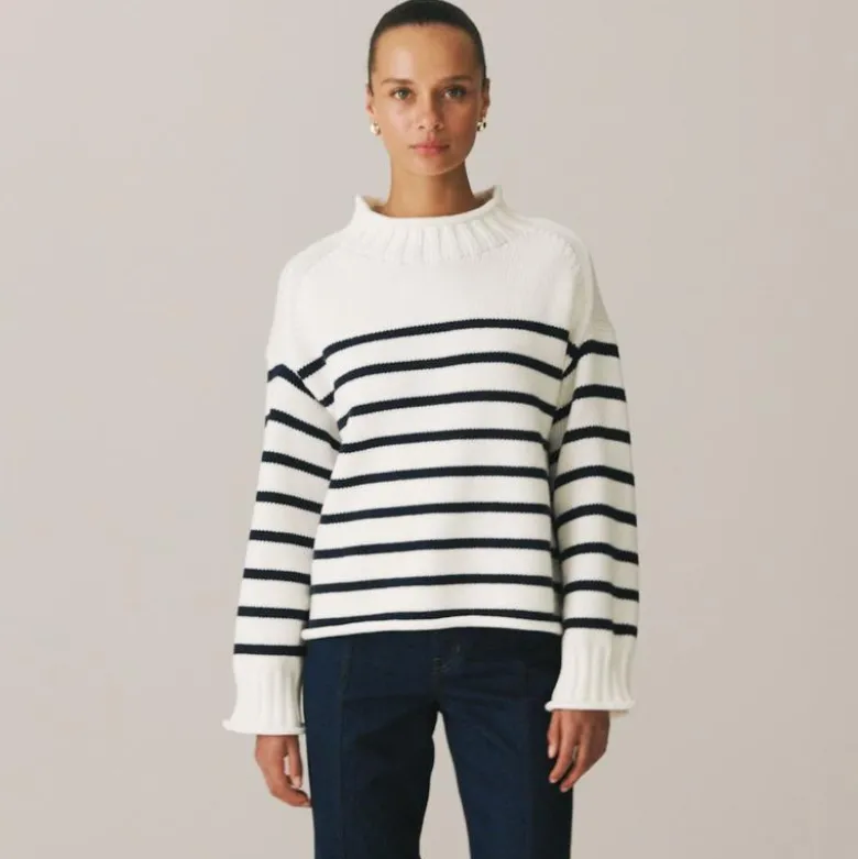 2025 Rollneck™ sweater in stripe