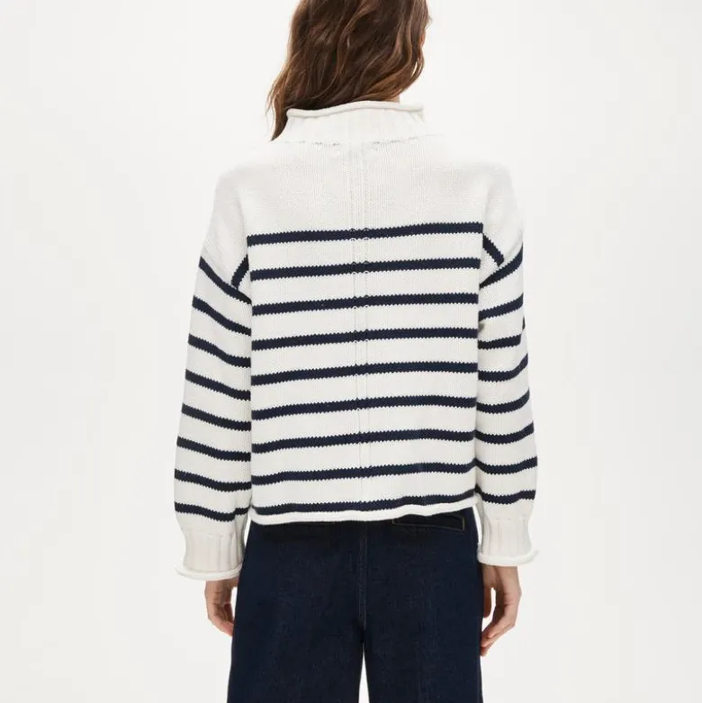 2025 Rollneck™ sweater in stripe