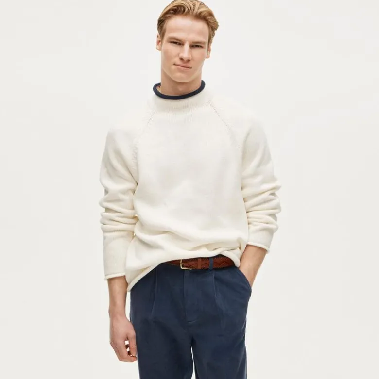 1988 Rollneck™ sweater with tipping