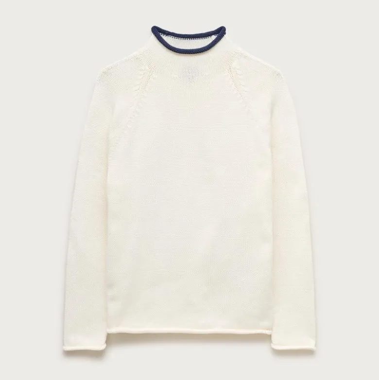 1988 Rollneck™ sweater with tipping