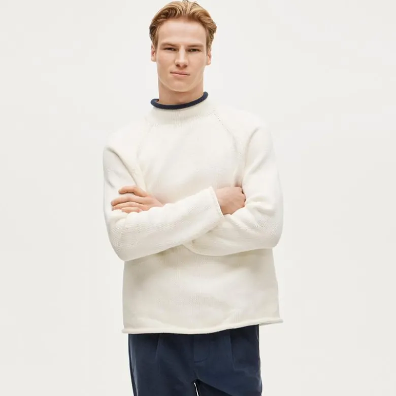 1988 Rollneck™ sweater with tipping