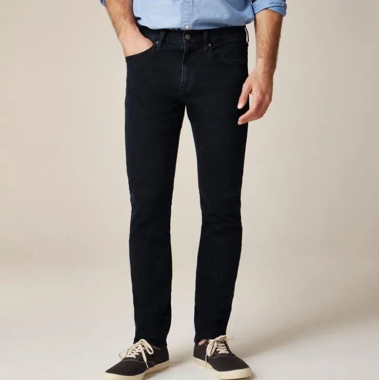 484 Slim-fit stretch jean in deep lake wash