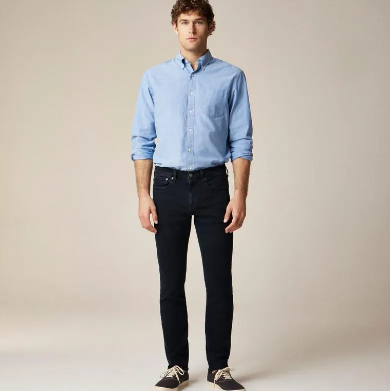 484 Slim-fit stretch jean in deep lake wash