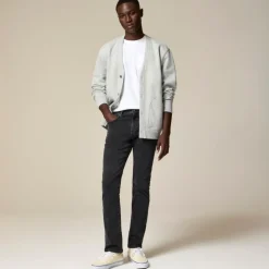 770™ Straight-fit stretch jean in dark charcoal wash
