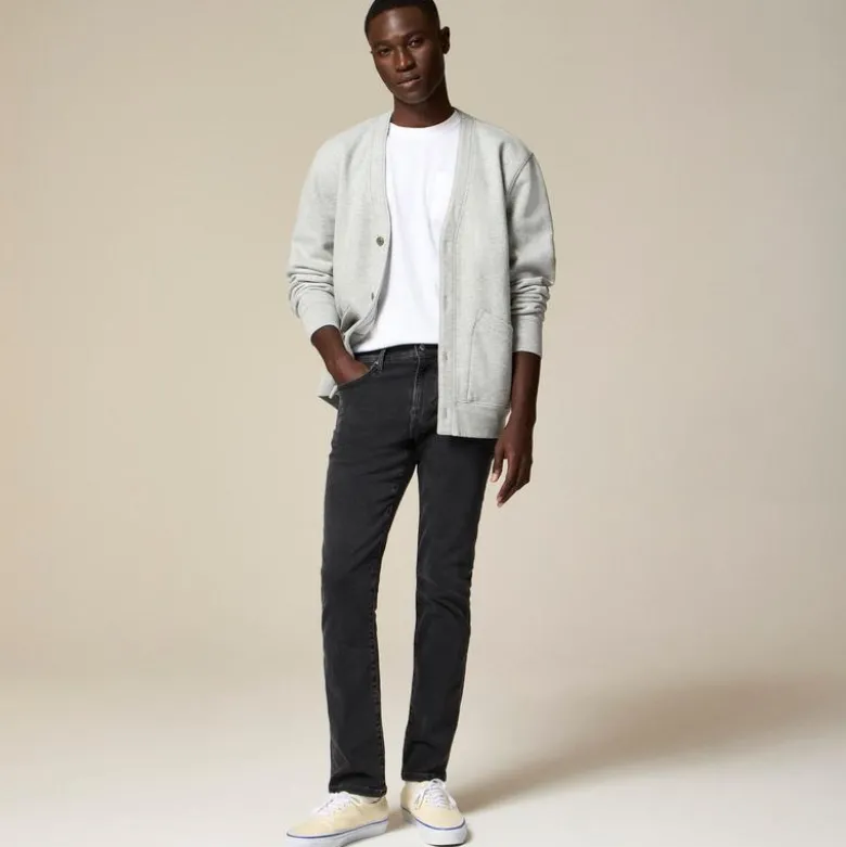 770™ Straight-fit stretch jean in dark charcoal wash