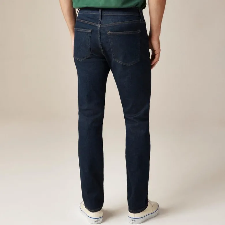 770™ Straight-fit stretch jean in aged indigo wash