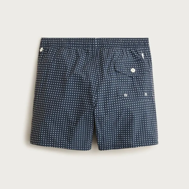 6" stretch swim trunk with ECONYL® nylon