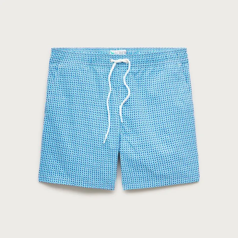 6" stretch swim trunk with ECONYL® nylon