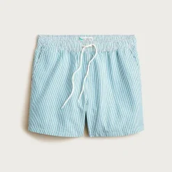 6'' swim trunk in seersucker