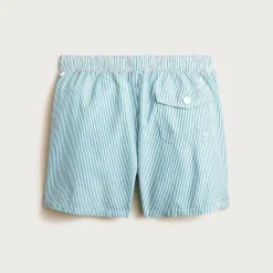 6'' swim trunk in seersucker