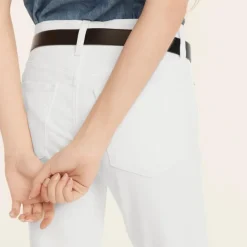 9" vintage slim-straight jean in white