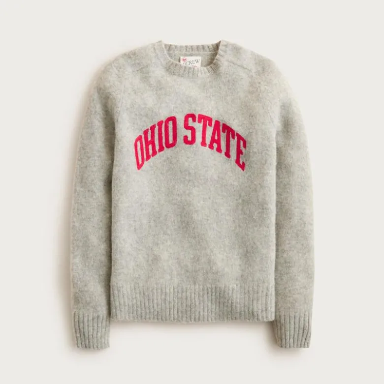 '47 X J.Crew brushed wool Ohio State sweater