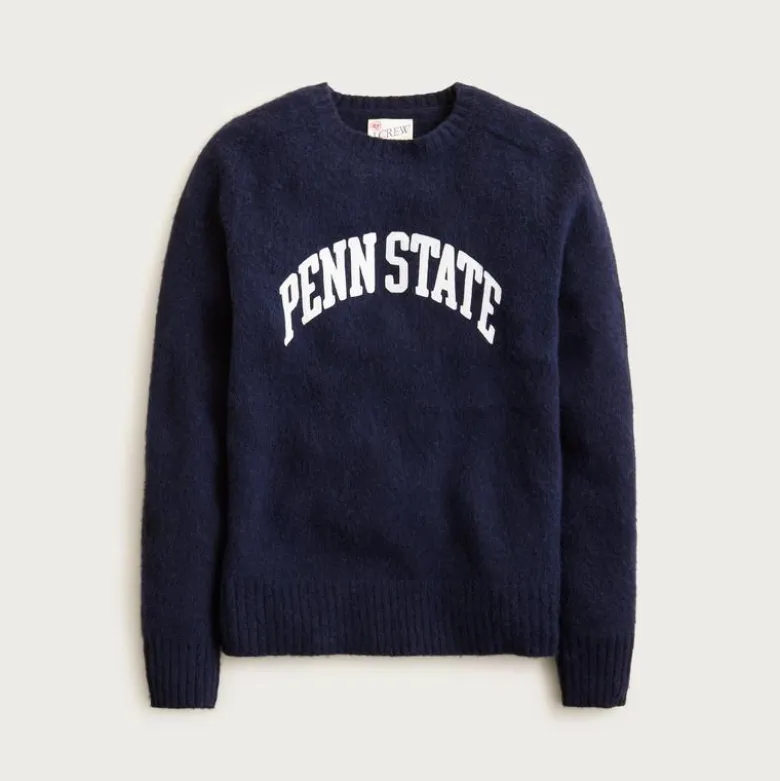 '47 X J.Crew brushed wool Penn State sweater