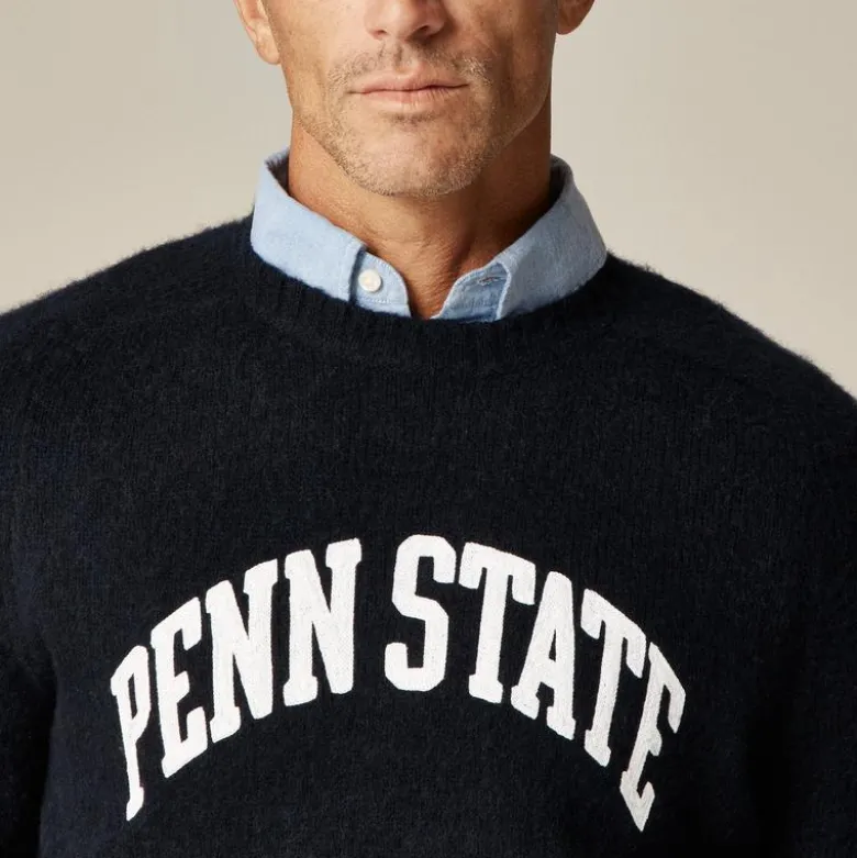 '47 X J.Crew brushed wool Penn State sweater