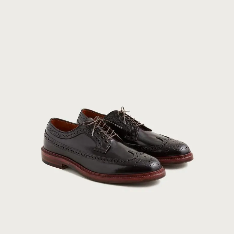 Alden® for J.Crew cordovan longwing bluchers