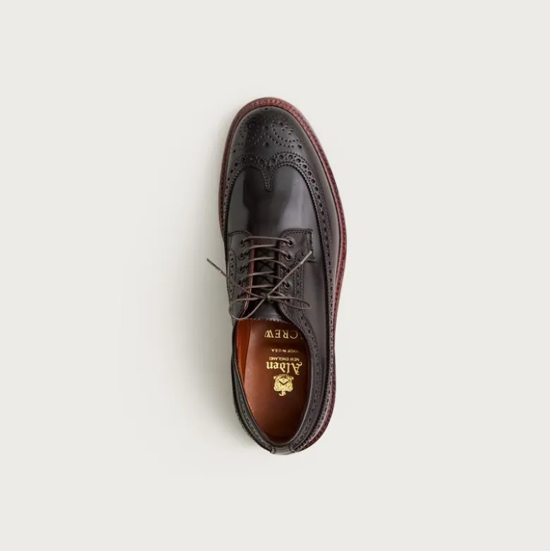 Alden® for J.Crew cordovan longwing bluchers