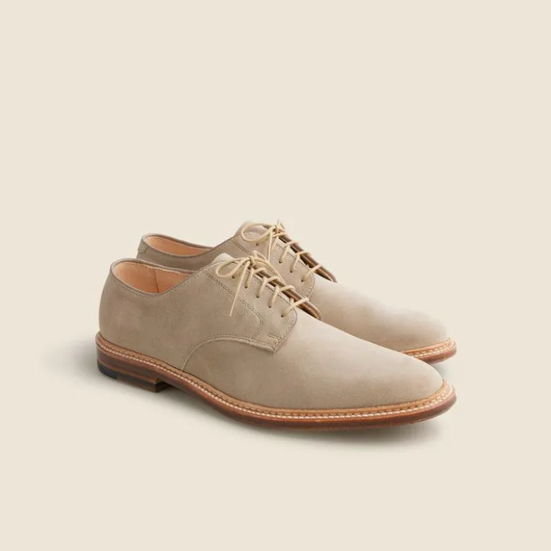 Alden® for J.Crew plain-toe Dover bluchers