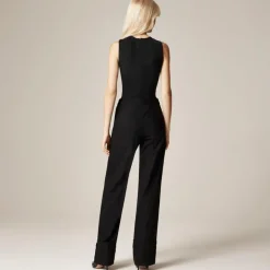 Alex Eagle X J.Crew cuffed mid-rise trouser in wool-cotton blend